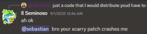 Demanding support for what appears to be a hacked client crash.